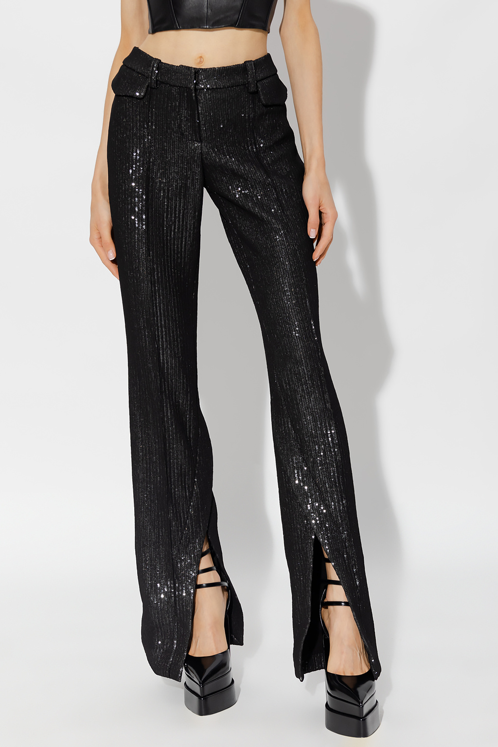 The Mannei ‘Eljas’ sequinned trousers