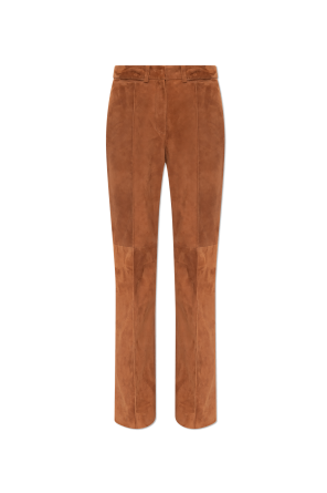 ‘Sewan’ suede trousers