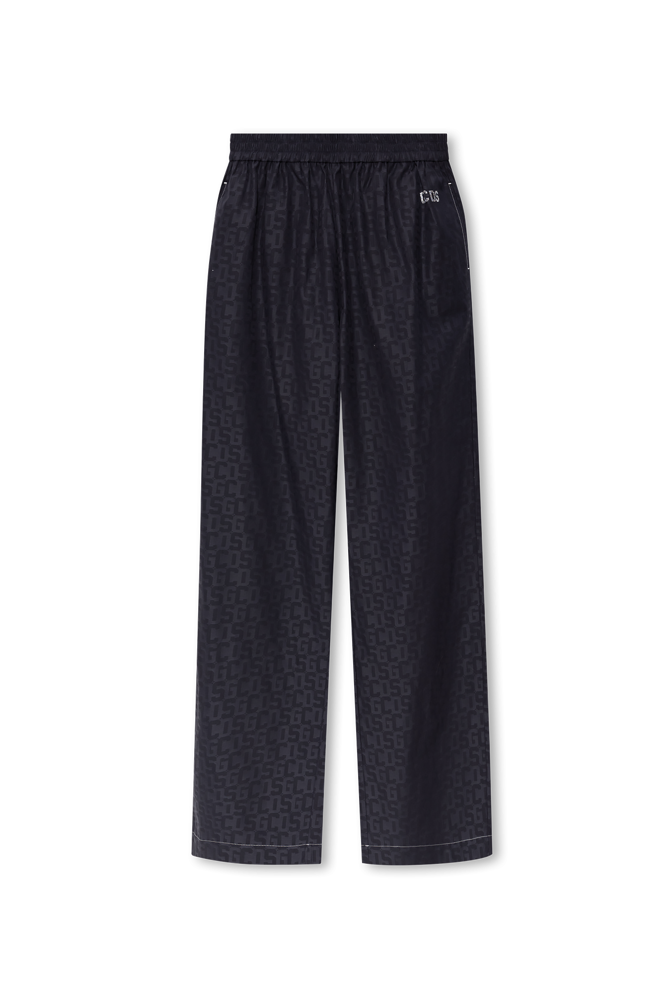 GCDS Monogrammed long trousers