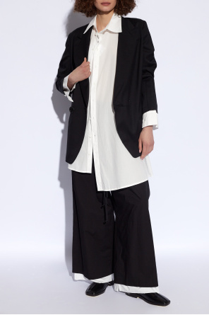 Bawełniane spodnie od Yohji Yamamoto