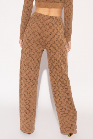 Fendi Jacquard trousers