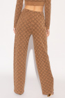 Fendi Jacquard trousers