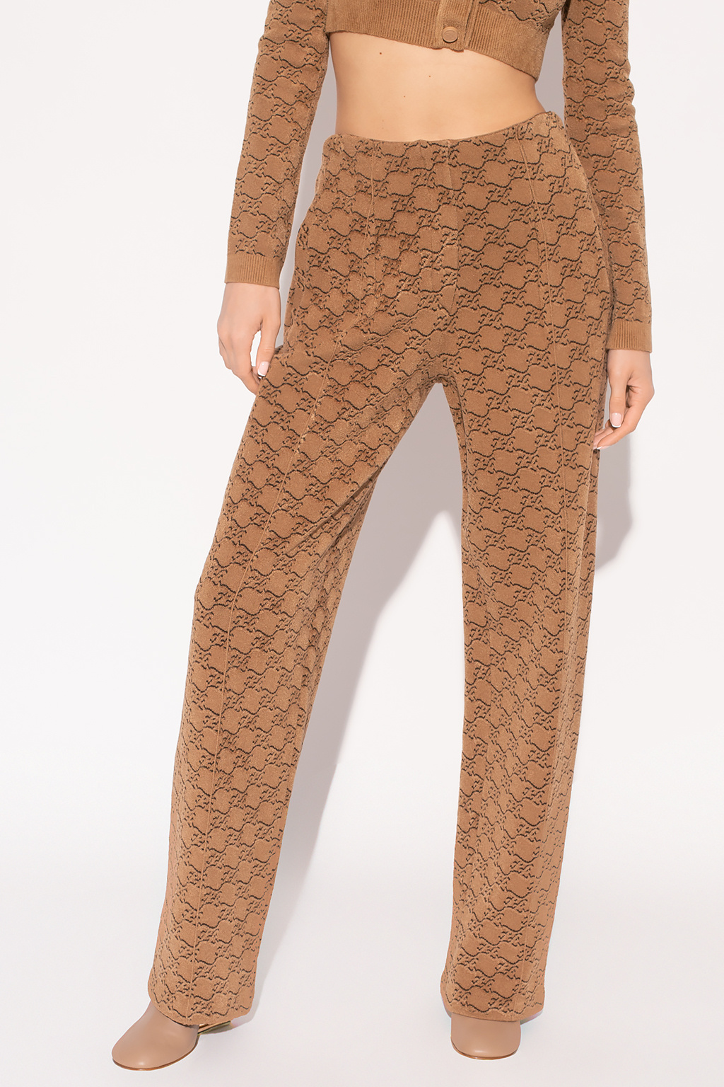 Fendi Jacquard trousers