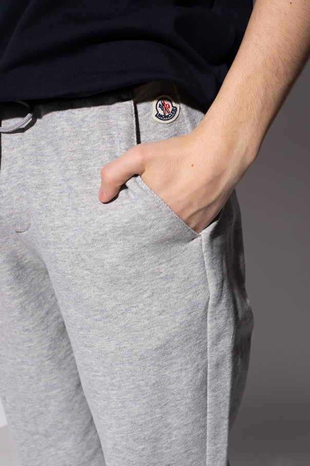 moncler grey joggers