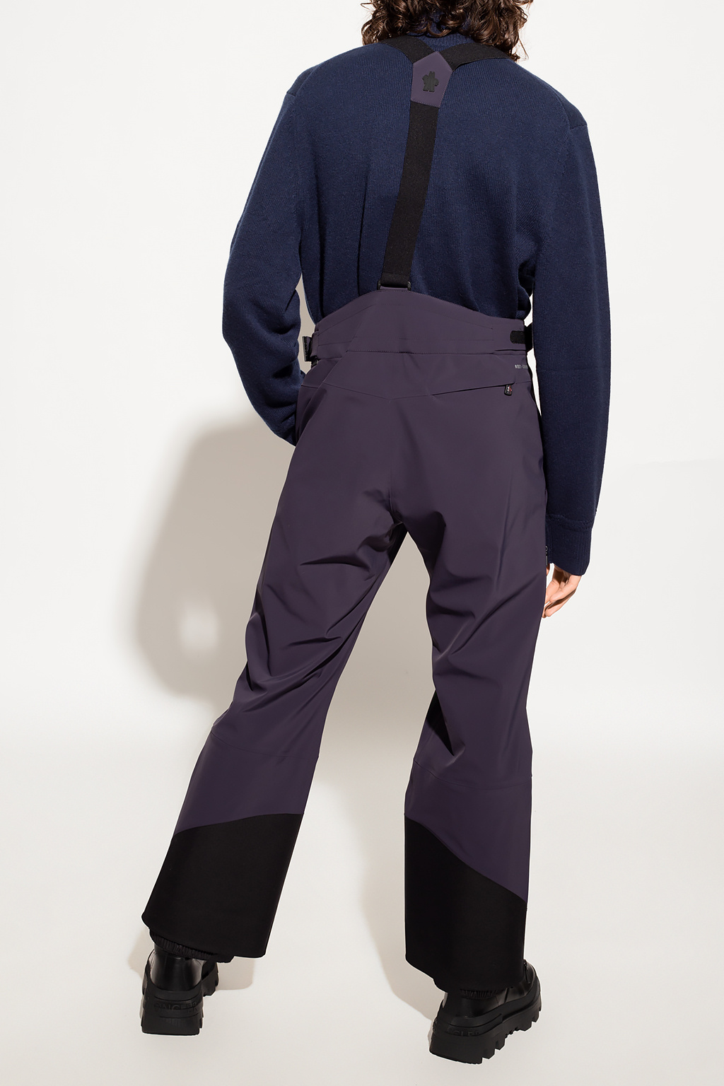 Moncler Grenoble Ski trousers with suspenders
