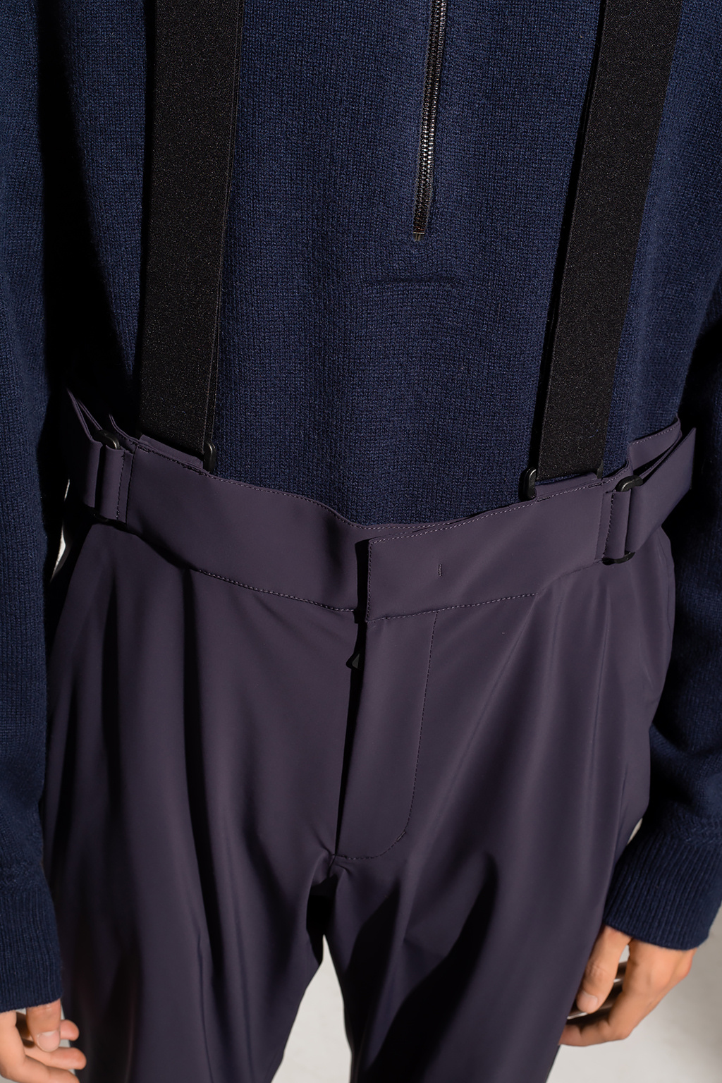 Moncler Grenoble Ski trousers with suspenders