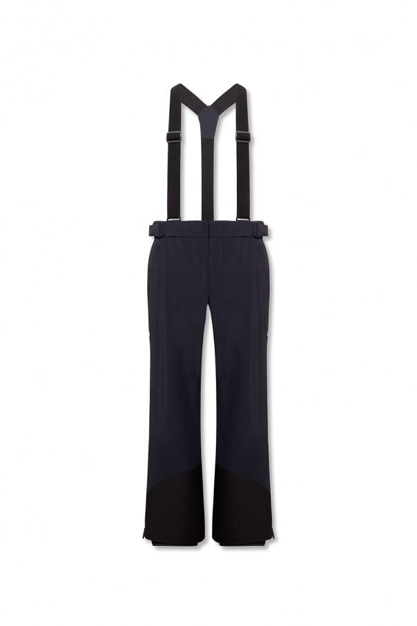 Moncler Grenoble Ski comme trousers with suspenders