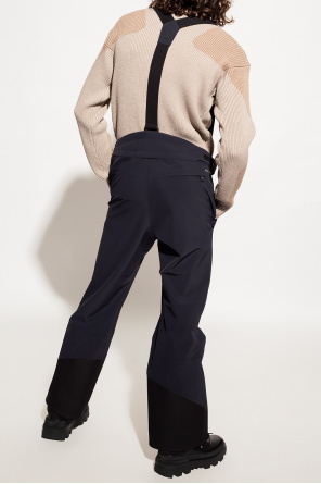 Moncler Grenoble Ski comme trousers with suspenders