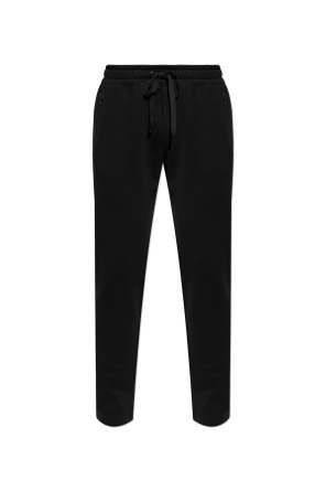 Sweatpants with an applique