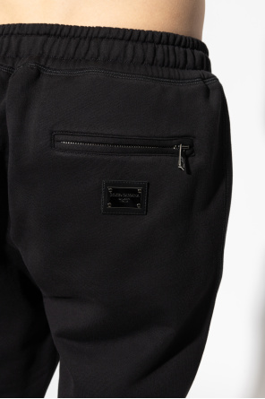 Dolce & Gabbana Pantalones deportivos con aplique