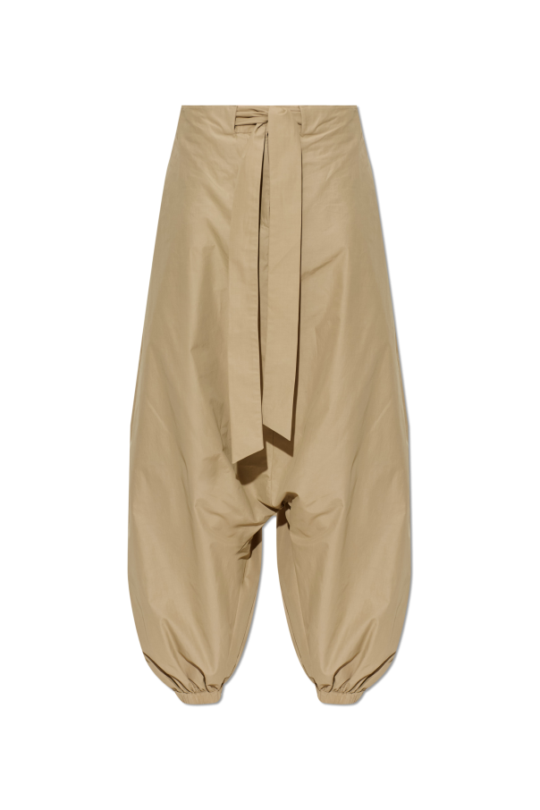 Drop-crotch pants od Balmain