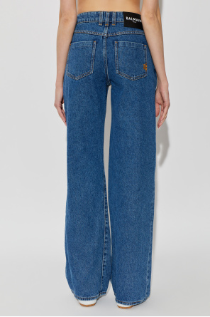 Balmain Vaqueros de pierna ancha