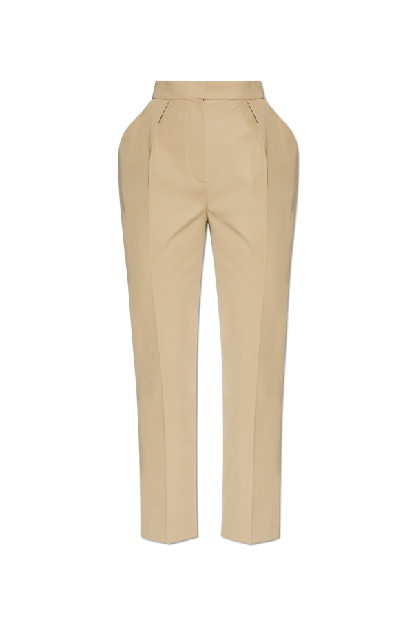 Balmain Spodnie z zaszewkami