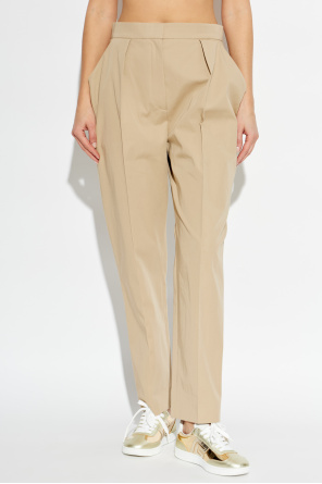 Balmain Spodnie z zaszewkami