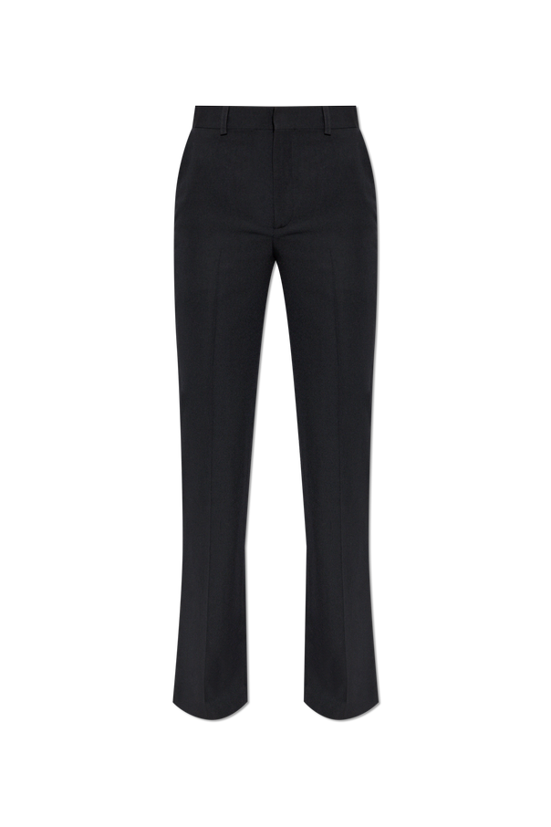 Wool pleated trousers od Balmain