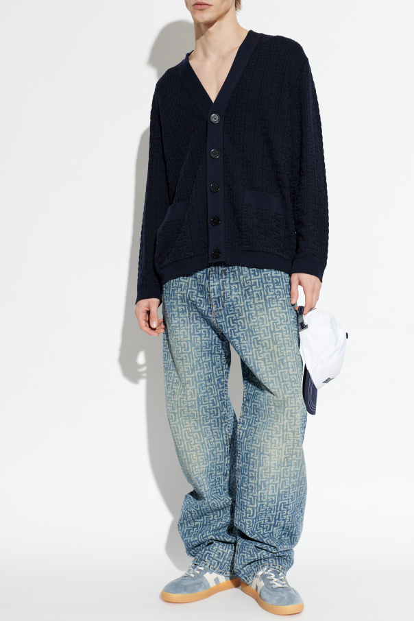 Balmain Jeans with monogram