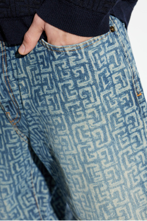 Balmain Jeans with monogram