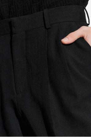 Balmain Wool trousers with crease
