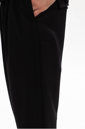 Murmur fitted suspender dress Trousers with pockets