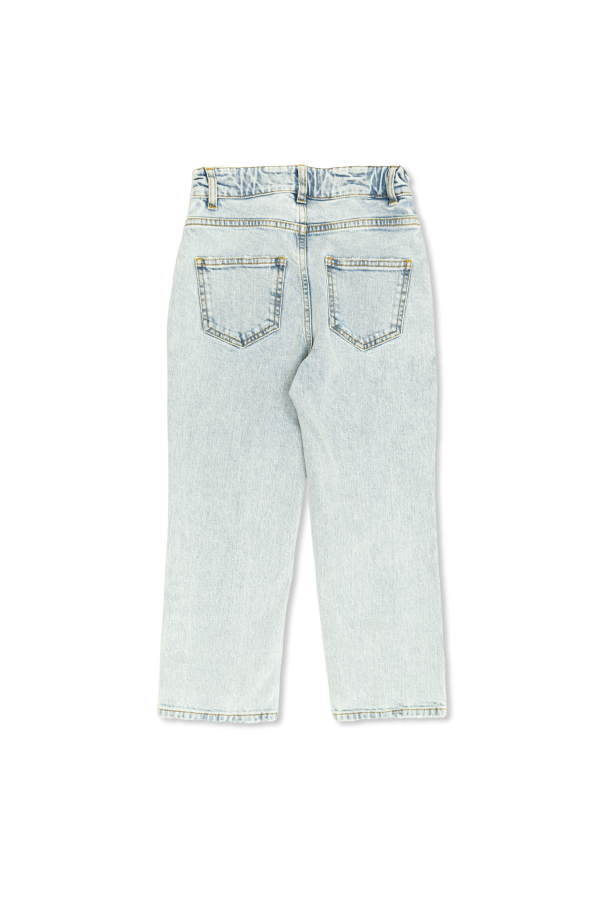 Golden Goose Kids Jeans with vintage effect