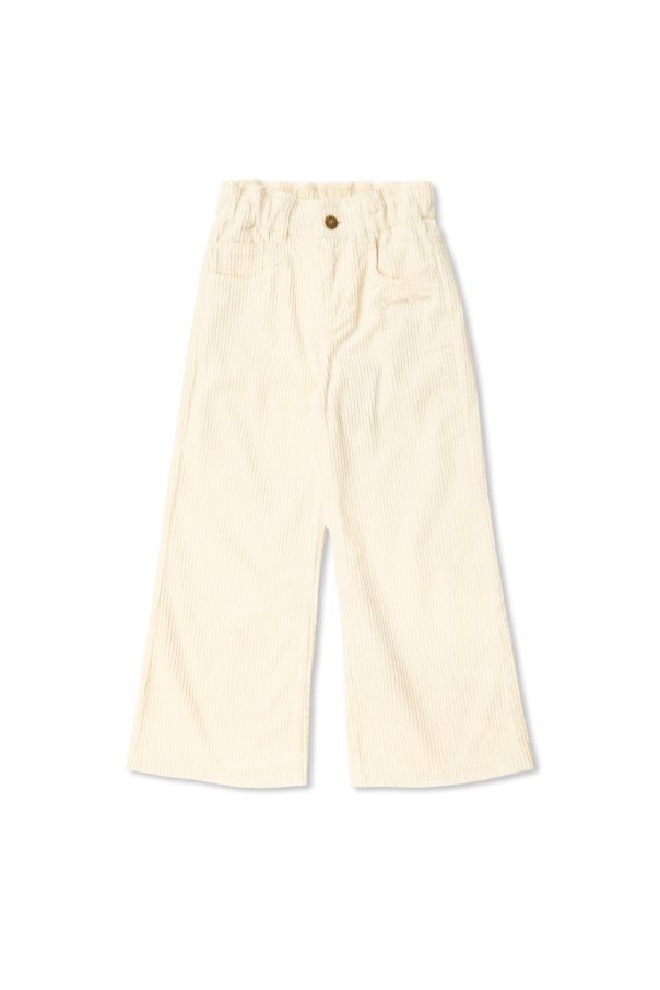 Corduroy trousers od Golden Goose Kids