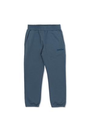 Sweatpants with embroidered logo