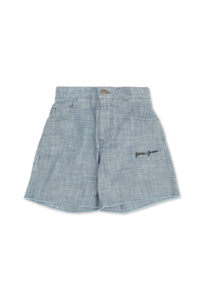 Shorts with embroidered logo