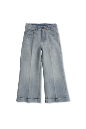 Flared leg jeans