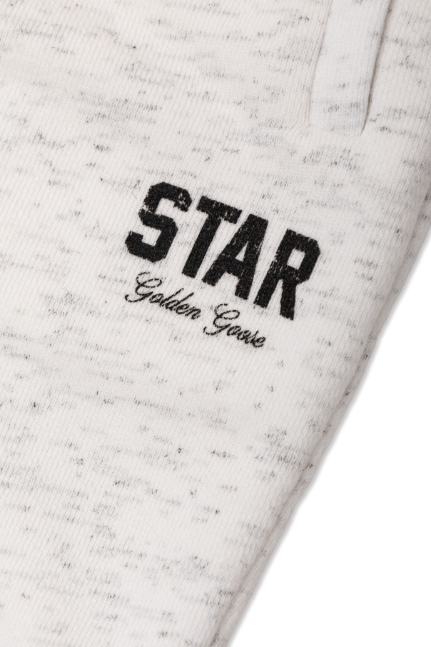 Golden Goose Kids Sweatpants with logo