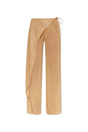 Pantalones con hilo de lúrex