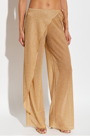 Oseree Trousers with Lurex thread