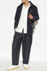 Giorgio Armani NAVY BLUE Pleated Pants