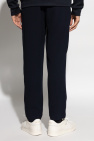 Giorgio Armani NAVY BLUE Creased trousers