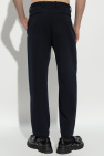Giorgio Armani NAVY BLUE Giorgio Armani creased trousers