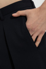 Giorgio Armani NAVY BLUE Giorgio Armani creased trousers