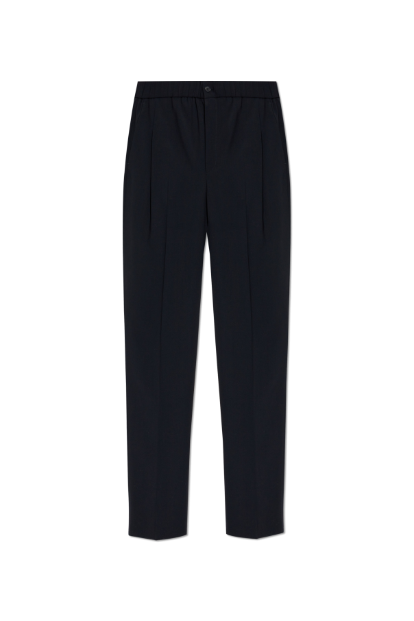 Giorgio Armani Wool trousers with crease
