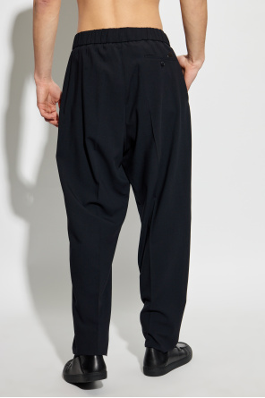Giorgio Armani Wool trousers with crease