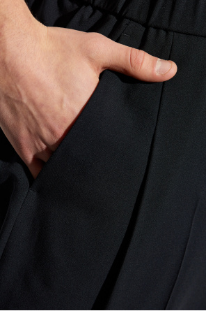 Giorgio Armani Wool trousers with crease