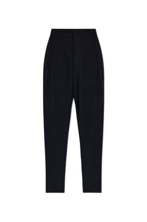 Pleated trousers