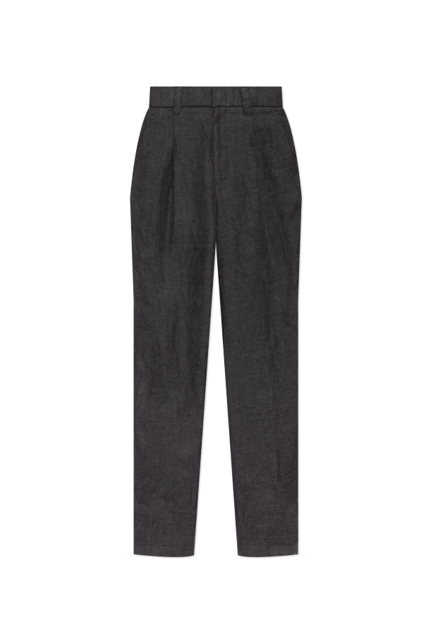 Giorgio Armani Linen pleated trousers