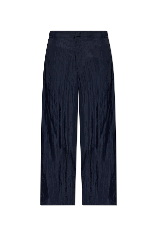 Trousers with a crinkled effect od Giorgio Armani