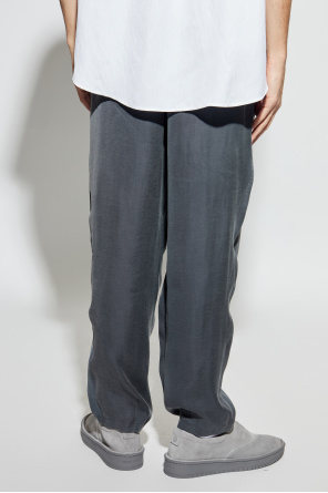 Giorgio Armani Pantalones de corte holgado con pinzas