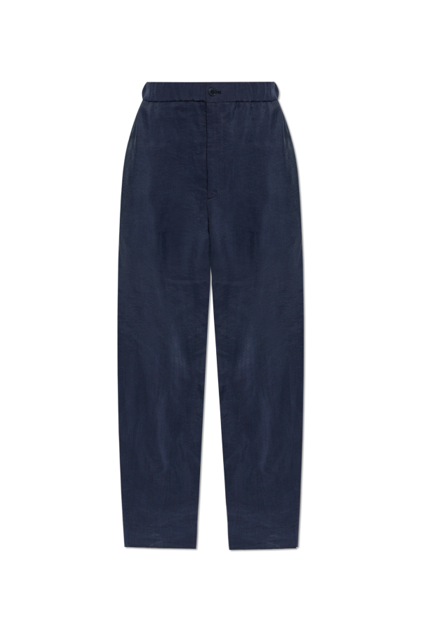 Loose-fit silk trousers od Giorgio Armani
