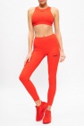 Reebok x Victoria Beckham RED Leggings with logo