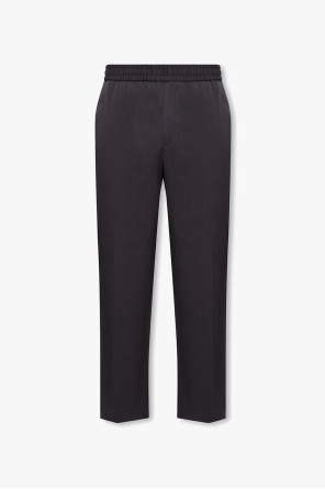Wool pleat-front trousers od Golden Goose