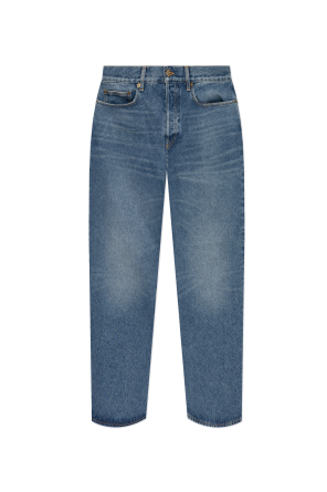 Jeans with logo