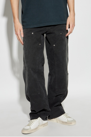 Golden Goose Jeans with Distressing