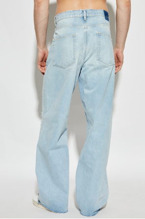 Golden Goose Jeans con efecto vintage