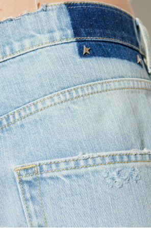 Golden Goose Jeans con efecto vintage