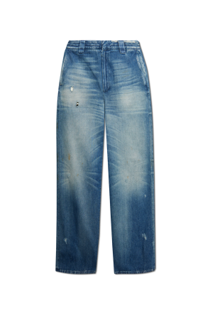 Jeans with vintage effect od Golden Goose